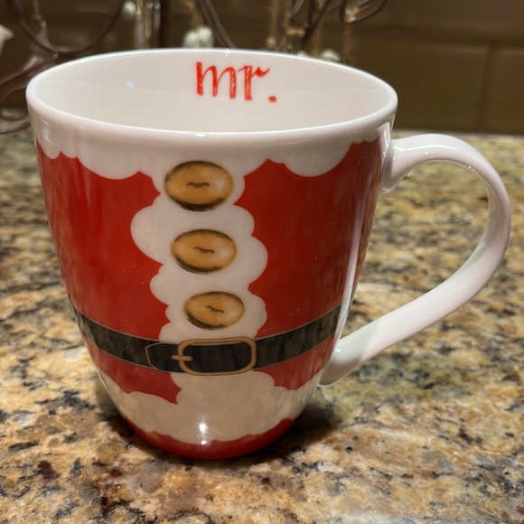 Pfaltzgraff Mr/Mrs Santa Clause Mug Set NIB - Picture 6 of 7